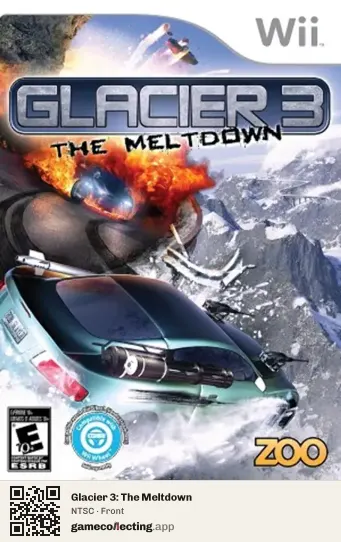 Glacier 3: The Meltdown Nintendo Wii, NTSC box front