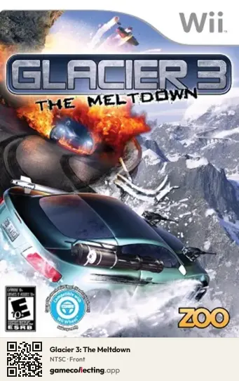 Glacier 3: The Meltdown Nintendo Wii, NTSC box front