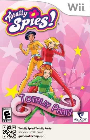 Totally Spies! Totally Party Nintendo Wii, NTSC box front