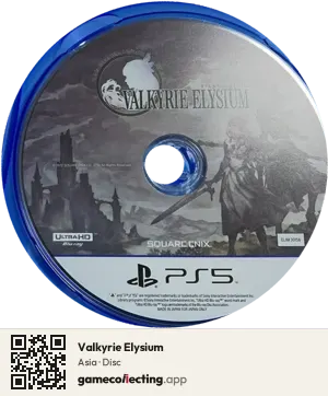 Valkyrie Elysium PlayStation 5, Asia disc