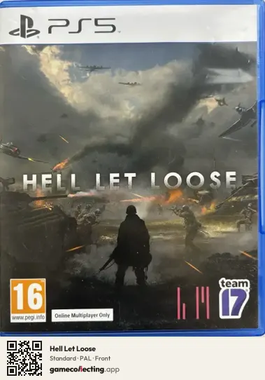 Hell Let Loose PlayStation 5, PAL box front