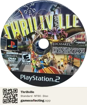 Thrillville PlayStation 2, NTSC disc