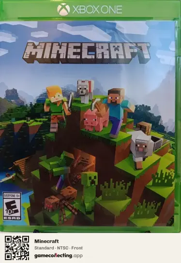 Minecraft Xbox One, NTSC box front