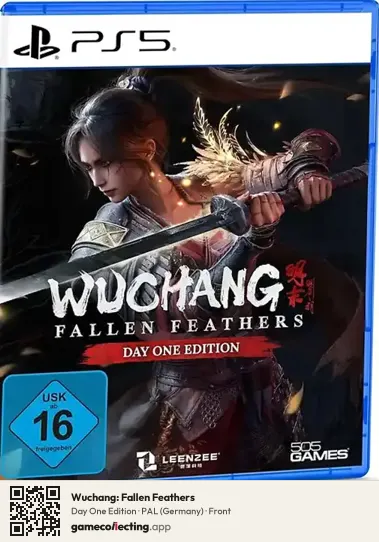 Wuchang: Fallen Feathers PlayStation 5, Germany box front