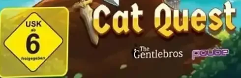 Cat Quest, the USK square on its front