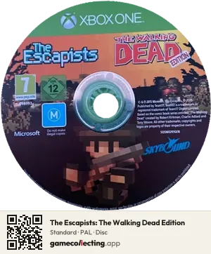 The Escapists: The Walking Dead Edition Xbox One, PAL disc