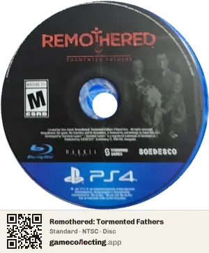 Remothered: Tormented Fathers PlayStation 4, NTSC disc