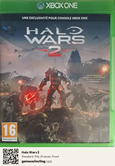 Halo Wars 2 Xbox One, France box front