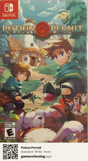 Potion Permit Nintendo Switch, NTSC box front