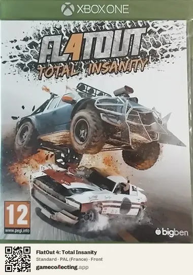 FlatOut 4: Total Insanity Xbox One, France box front
