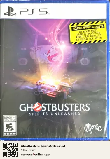 Ghostbusters: Spirits Unleashed PlayStation 5, NTSC box front