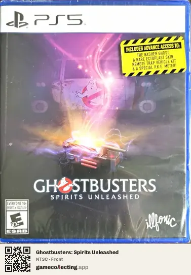 Ghostbusters: Spirits Unleashed PlayStation 5, NTSC box front