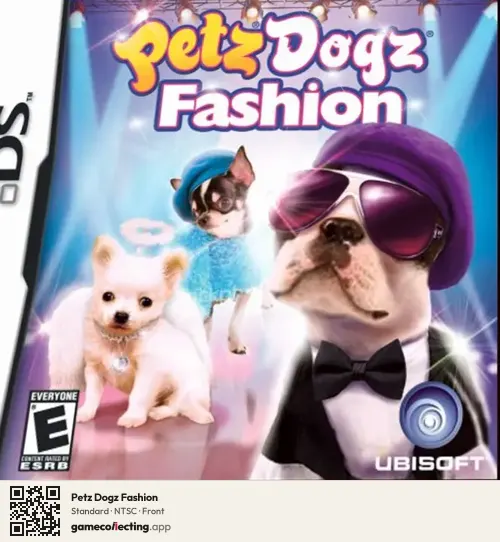 Petz Dogz Fashion Nintendo DS, NTSC box front