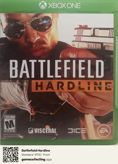 Battlefield Hardline Xbox One, NTSC box front