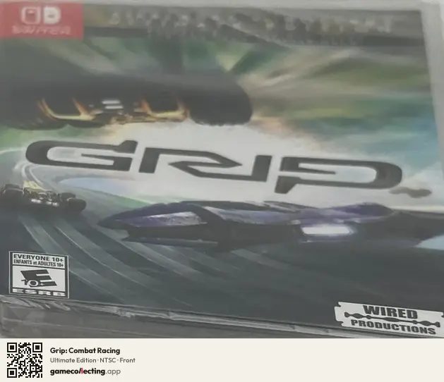 Grip: Combat Racing Nintendo Switch, NTSC box front