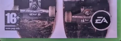 Skate 2, the PEGI square on its front