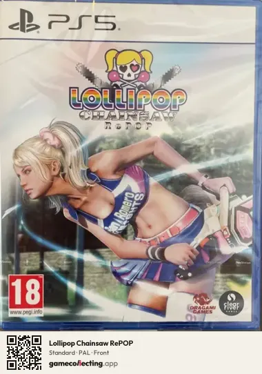 Lollipop Chainsaw RePOP PlayStation 5, PAL box front