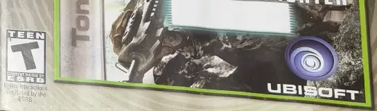 Tom Clancy's Ghost Recon: Advanced Warfighter 2, the ESRB box on its front
