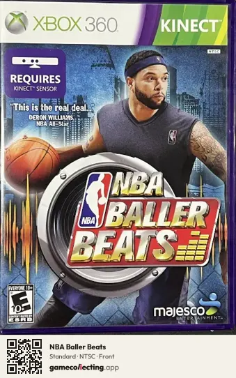 NBA Baller Beats Xbox 360, NTSC box front
