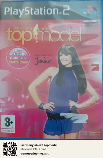 Germany's Next Topmodel PlayStation 2, PAL box front