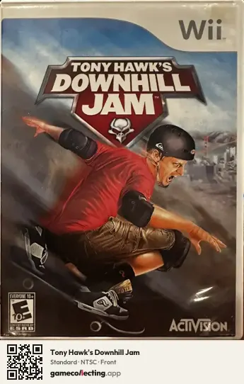 Tony Hawk's Downhill Jam Nintendo Wii, NTSC box front