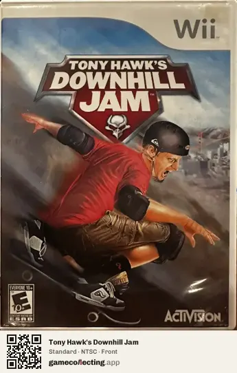 Tony Hawk's Downhill Jam Nintendo Wii, NTSC box front