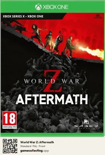 World War Z: Aftermath Xbox One, PAL box front