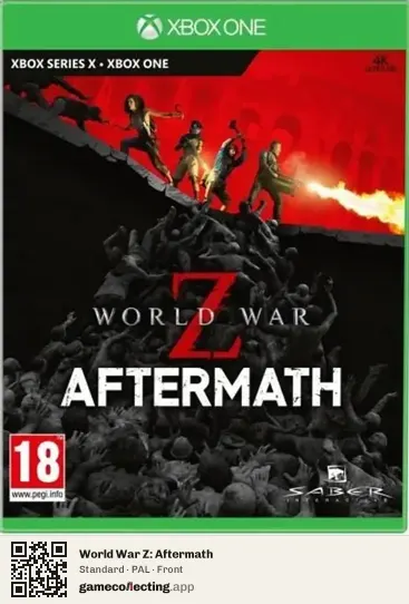 World War Z: Aftermath Xbox One, PAL box front