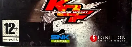 The King of Fighters: Maximum Impact, the PEGI square on its front