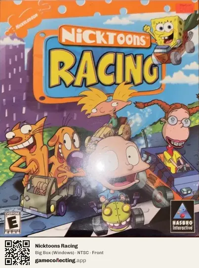 Nicktoons Racing Computer, NTSC box front