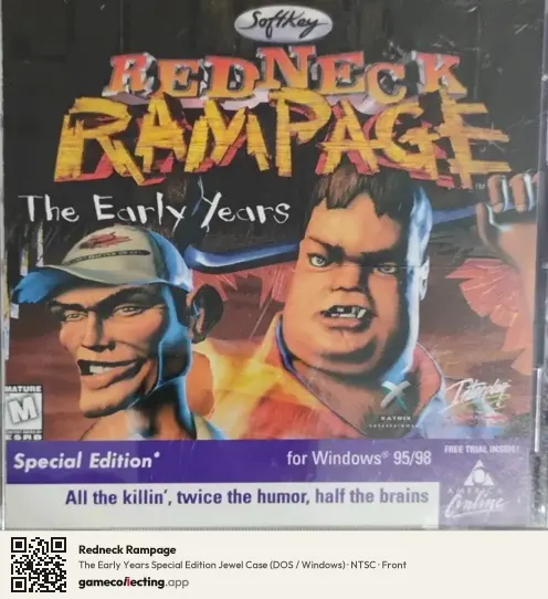 Redneck Rampage Computer, NTSC box front