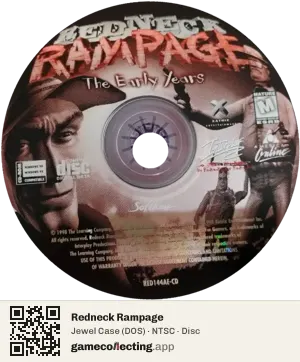 Redneck Rampage Computer, NTSC disc