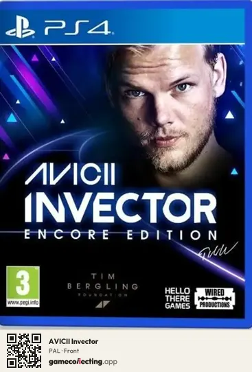 AVICII Invector PlayStation 4, PAL box front