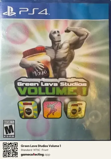 Green Lava Studios Volume 1 PlayStation 4, NTSC box front
