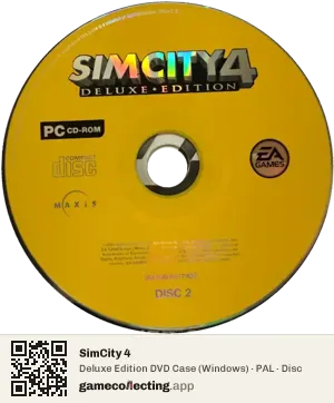 SimCity 4 Computer, PAL disc