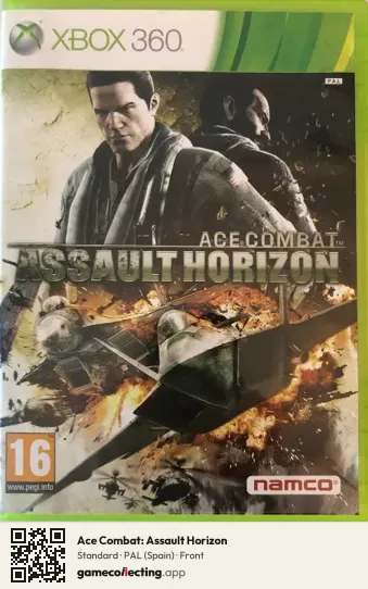 Ace Combat: Assault Horizon Xbox 360, Spain box front