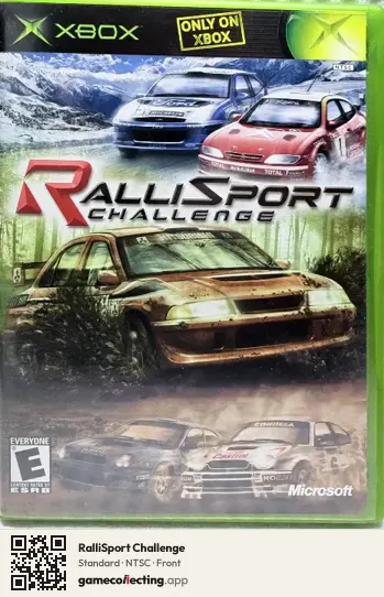 RalliSport Challenge Xbox, NTSC box front