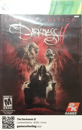 The Darkness II Xbox 360, NTSC box front
