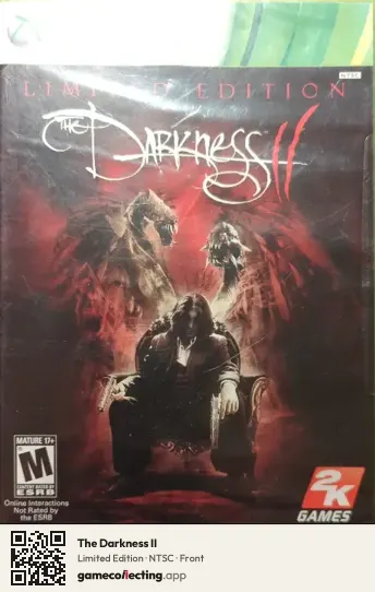 The Darkness II Xbox 360, NTSC box front