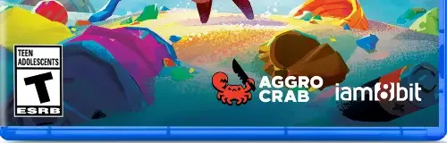 Another Crab's Treasure, the ESRB box on its front