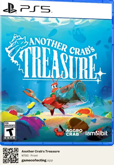 Another Crab's Treasure PlayStation 5, NTSC box front