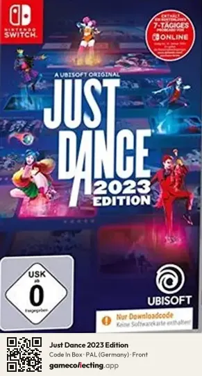 Just Dance 2023 Edition Nintendo Switch, Germany box front