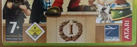 Asterix at the Olympic Games, the PEGI square on its front