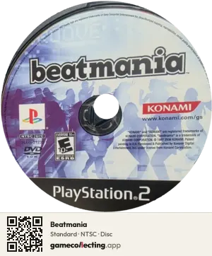 Beatmania PlayStation 2, NTSC disc