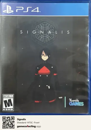 Signalis PlayStation 4, NTSC box front