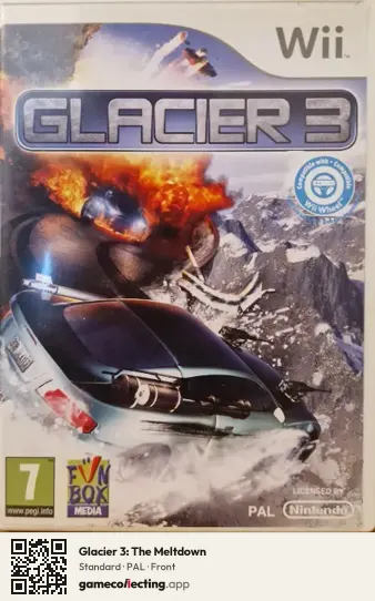 Glacier 3: The Meltdown Nintendo Wii, PAL box front