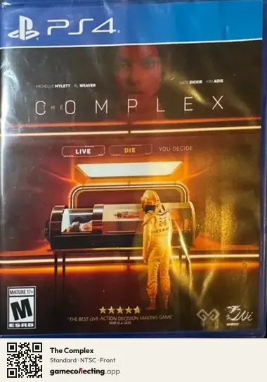 The Complex PlayStation 4, NTSC box front