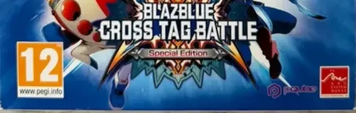 BlazBlue: Cross Tag Battle, the PEGI square on its front