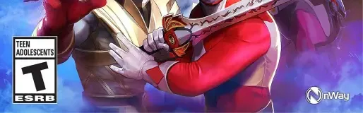Power Rangers: Battle for the Grid, the ESRB box on its front