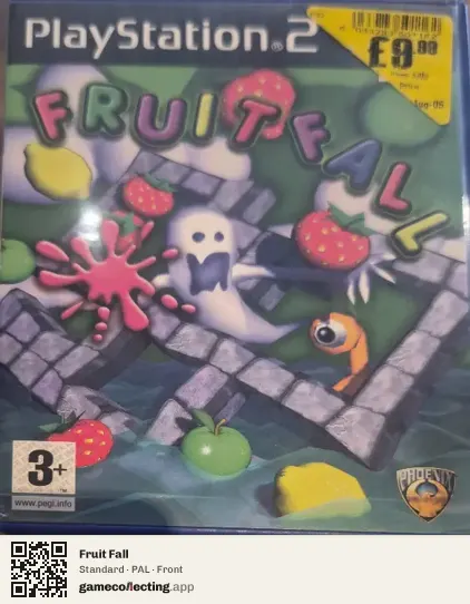 Fruit Fall PlayStation 2, PAL box front